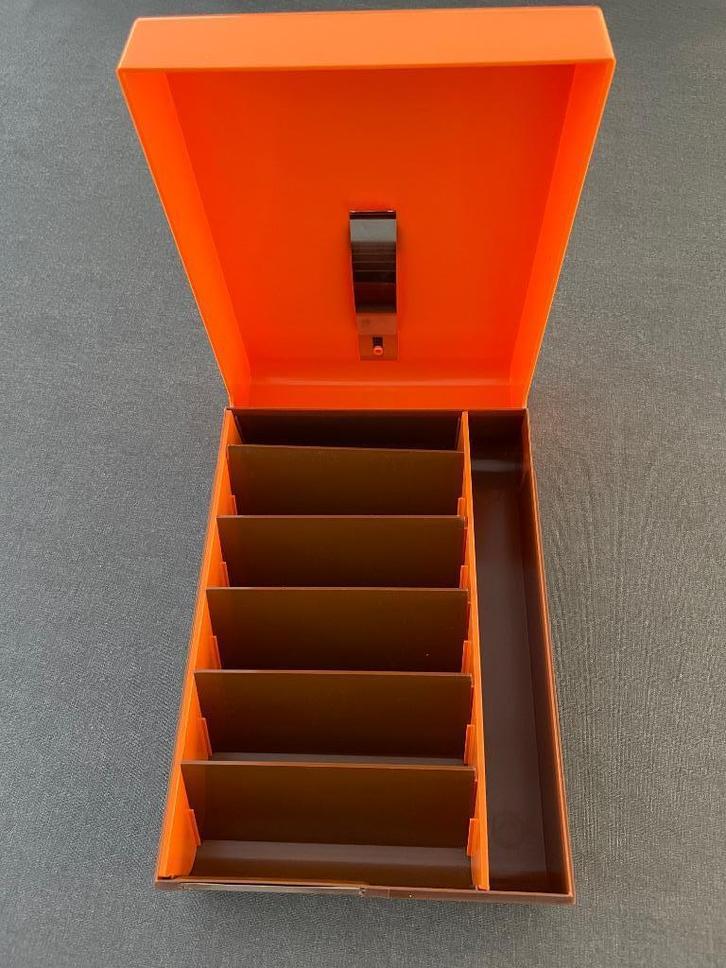 Retro koffer met vakken, Antiek en Kunst, Antiek | Overige Antiek, Ophalen