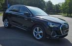 AUDI Q3 S-Line 35TDi/S-Tronic, Autos, Audi, SUV ou Tout-terrain, Carnet d'entretien, Cuir, Noir