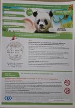 Inkom ticketten voor Pari Daiza