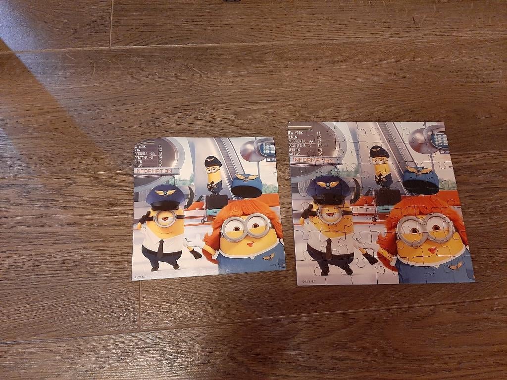 Minions puzzel, Ophalen of Verzenden