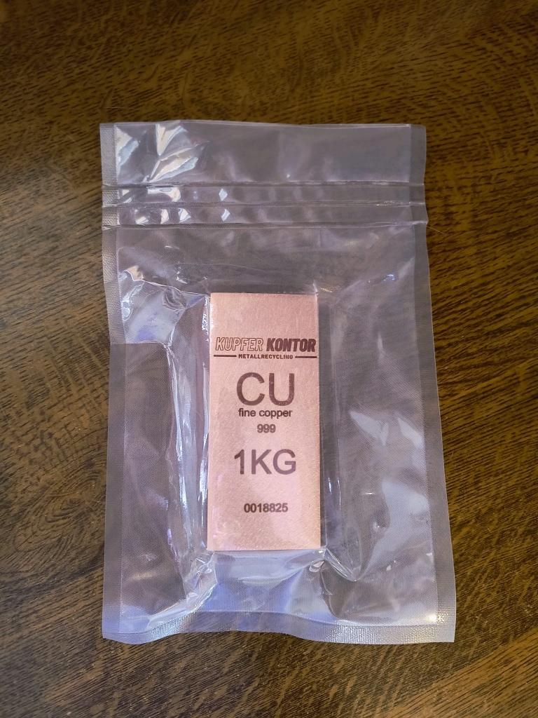 Koper baar 999, Ophalen, Koper