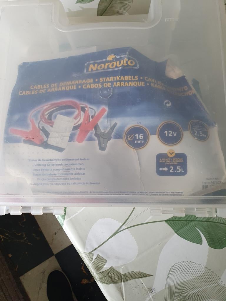 Nieuw startkabels nog in verpakking, Ophalen of Verzenden