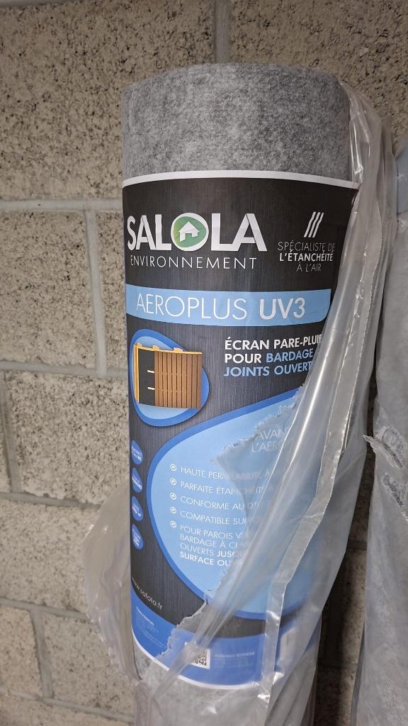 Toile bardage ajouré, Bricolage & Construction, Isolation & Étanchéité, Enlèvement, Neuf, Autres matériaux