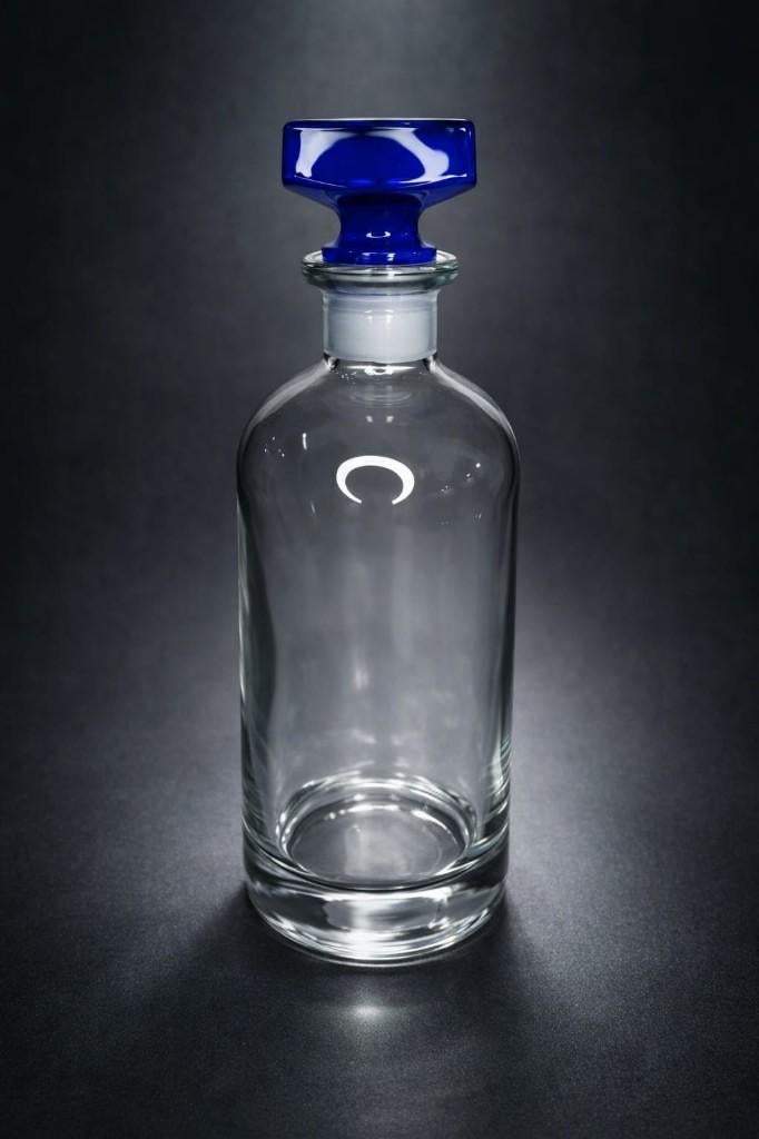 Bormioli Rocco glazen likeurkaraf, model Ibisco, Antiek en Kunst, Antiek | Glaswerk en Kristal, Ophalen of Verzenden