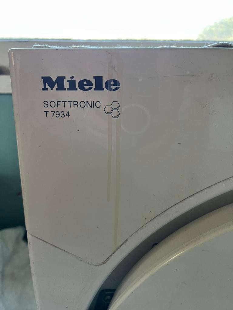 Miele droogkast, 6 tot 8 kg, Ophalen, Gebruikt, Luchtafvoer