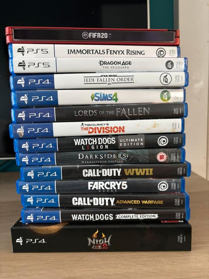 PlayStation games PS4 en PS5, Games en Spelcomputers, Games | Sony PlayStation 5, Zo goed als nieuw, Ophalen of Verzenden