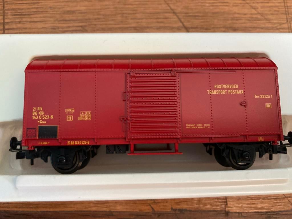 Wagon SNCB transport postaux, Collections, Enlèvement ou Envoi, Utilisé, Train, Modèle réduit