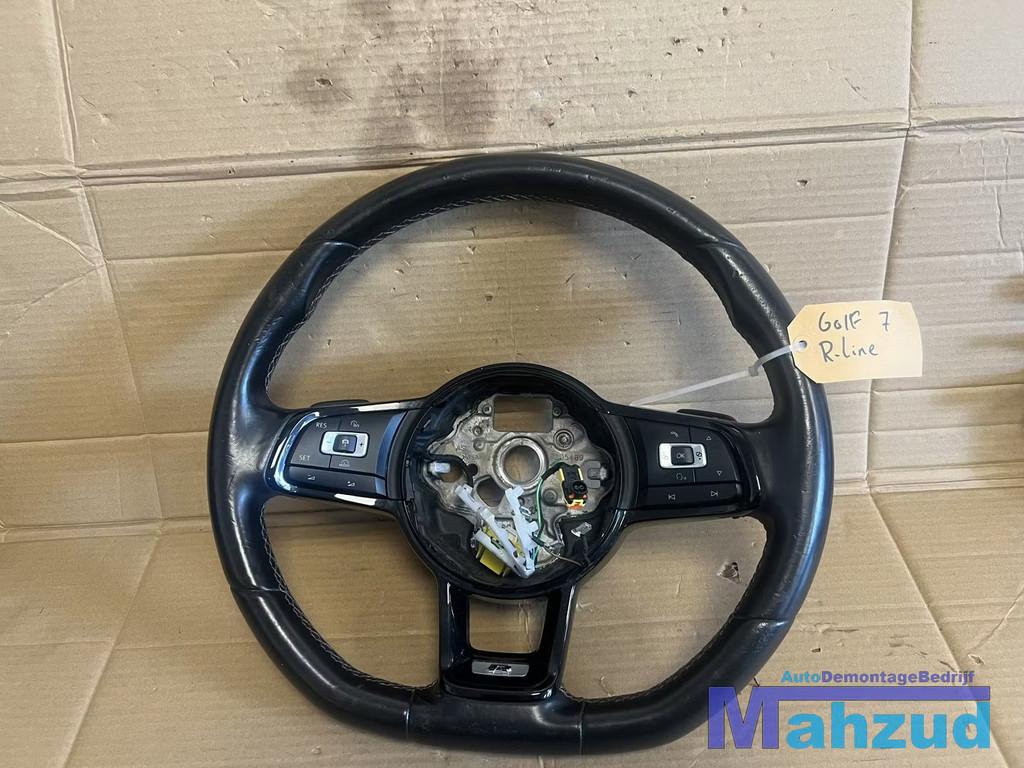 VW GOLF 7 R20 R-line Passat Stuurwiel stuur leer, Gebruikt, Volkswagen, Volkswagen AG, Vw@volkswagen.de