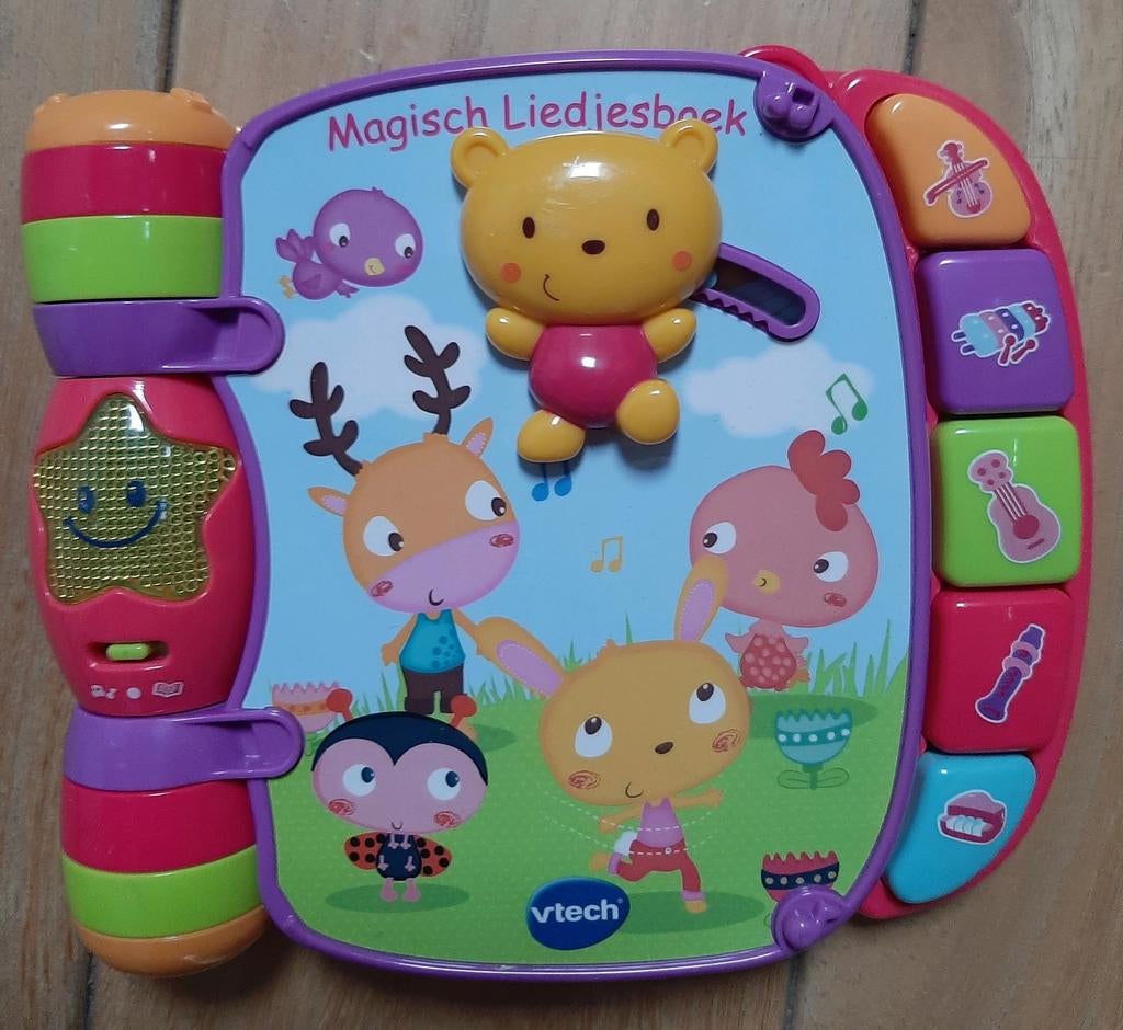 Magisch liedjesboek Vtech als nieuw, Ophalen, Zo goed als nieuw, 6 maanden tot 2 jaar
