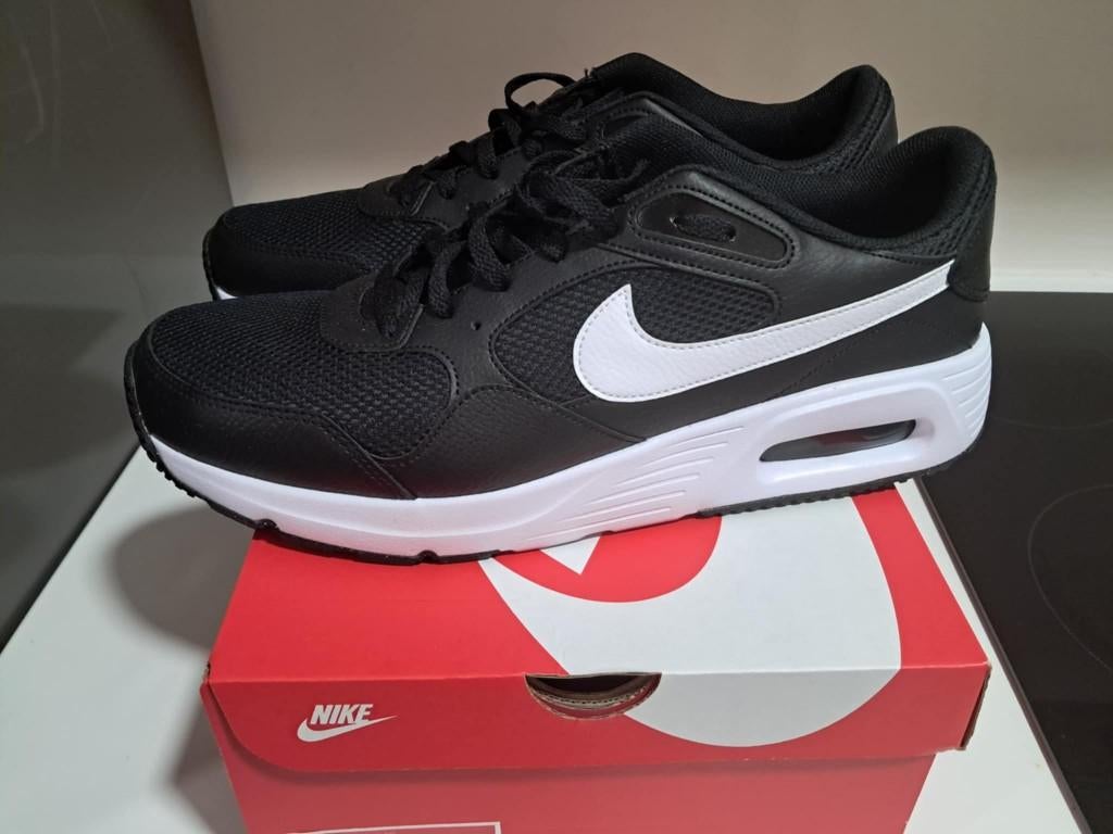 Nike air zwart/wit schoenen, maat 48,5, Vêtements | Hommes, Chaussures, Neuf, Nike, Enlèvement, Baskets