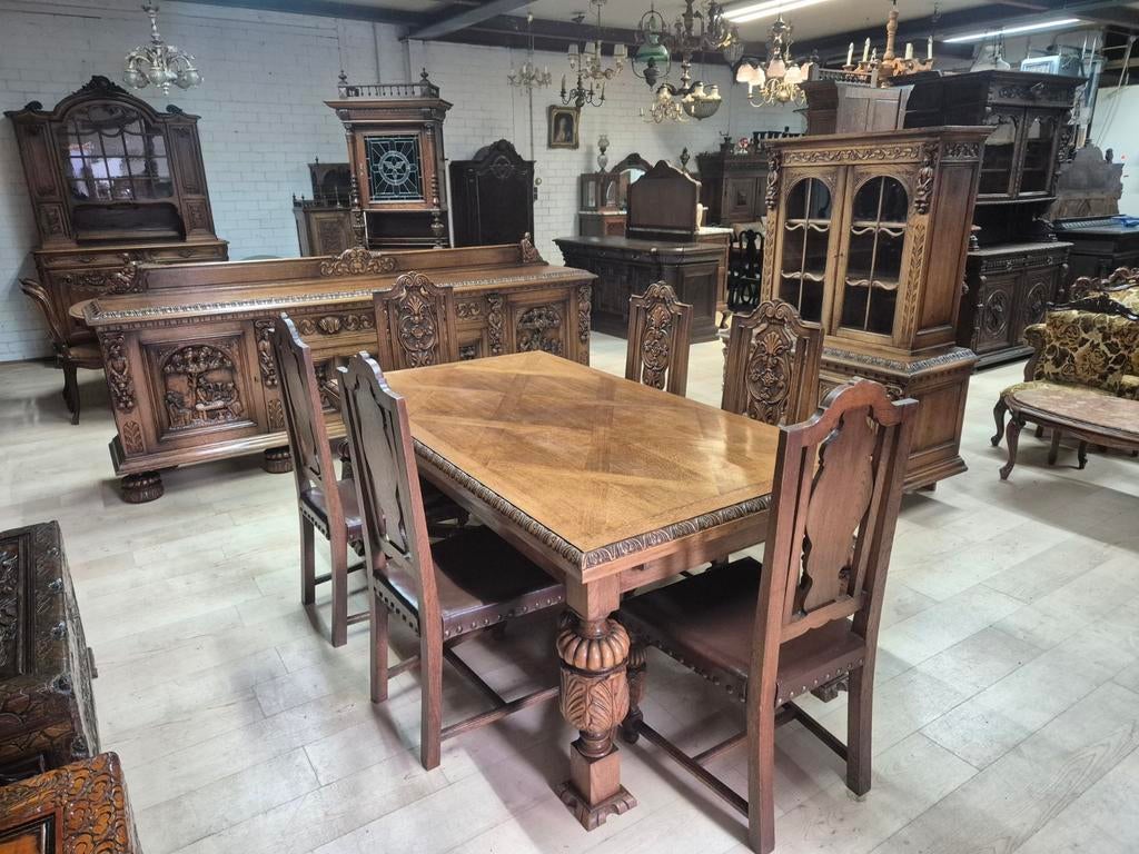 Tudor eetplaats, Ophalen