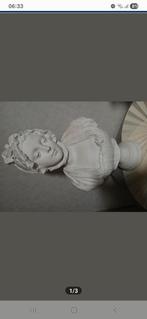 Lévy G., een buste van een meisje, H 55 cm, Antiek en Kunst, Ophalen of Verzenden