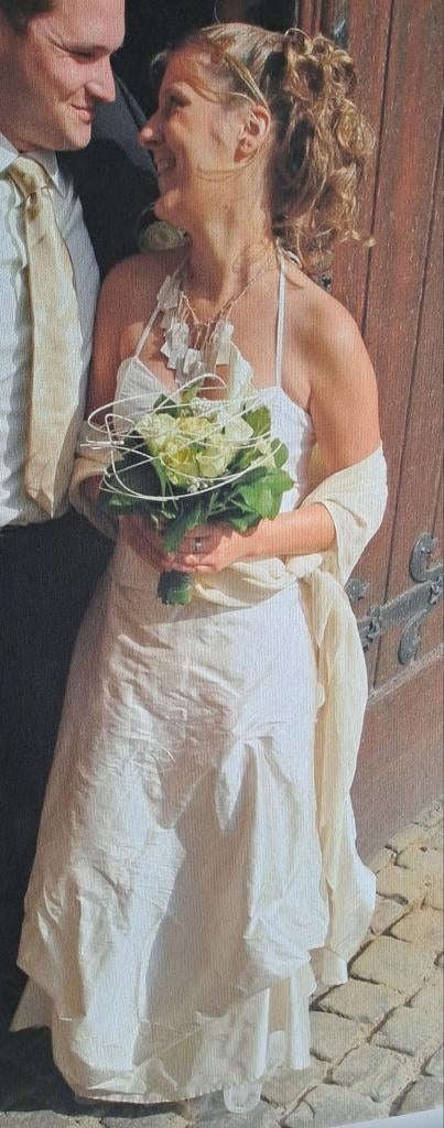 Vintage trouwkleed van Nicole Cadine, Ophalen, Wit