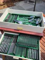 Cassette à couverts de luxe Albert Nicrosil 18/12 de 80 pièc, Antiquités & Art, Antiquités | Couverts, Enlèvement ou Envoi