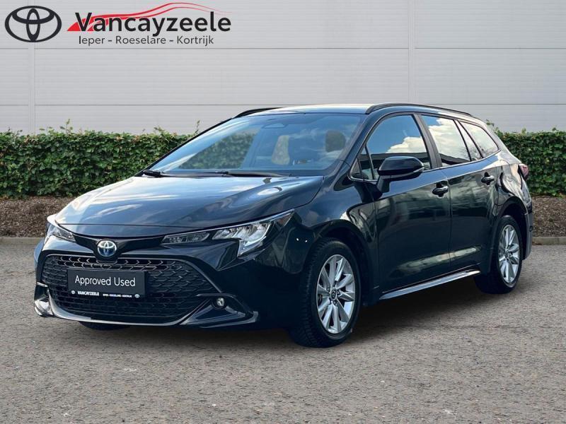 Toyota Corolla TS Business Edition+cam+DAB+carplay+androidau, Autos, Achat, Euro 6, Corolla, Noir