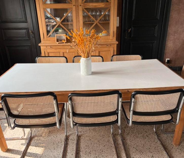 Ensemble de 6 chaises style Cesca bois noir, Antiquités & Art, Antiquités | Meubles | Chaises & Canapés, Enlèvement