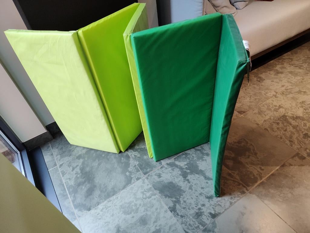 Gymnastiekmat opvouwbaar, Ophalen