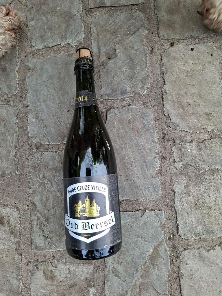 Oude geuze van 2014. 15 flessen van 75cl, Verzamelen, Ophalen