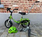 Magnifique vélo Puky avec casque et roues de soutien, Enlèvement, Comme neuf, Tige de poussée