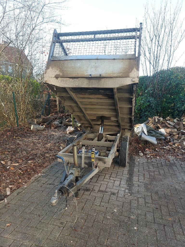 Kipper aanhangwagen te koop, Enlèvement, Utilisé