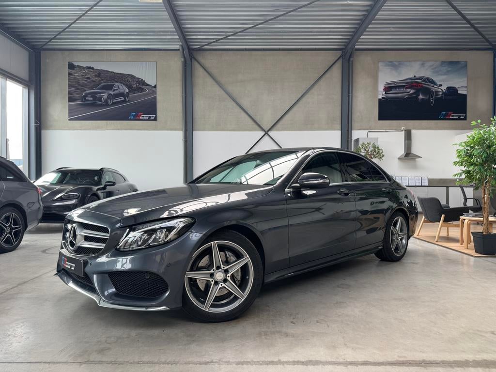 Mercedes C180 AMG-Line | 04/2014 | 52.000 km, Auto's, Automaat, 4 deurs, Achterwielaandrijving, 4 cilinders