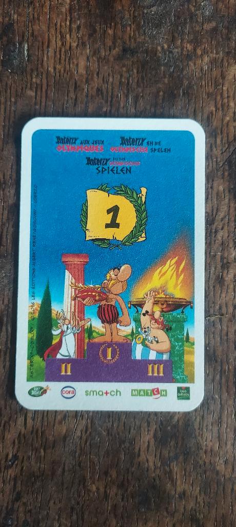 Autocollants "Astérix aux jeux olympiques"., Collections, Actions de supermarché, Autres supermarchés, Enlèvement ou Envoi