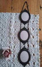 3 Vintage fotolijstjes hanger, Antiek en Kunst, Ophalen of Verzenden