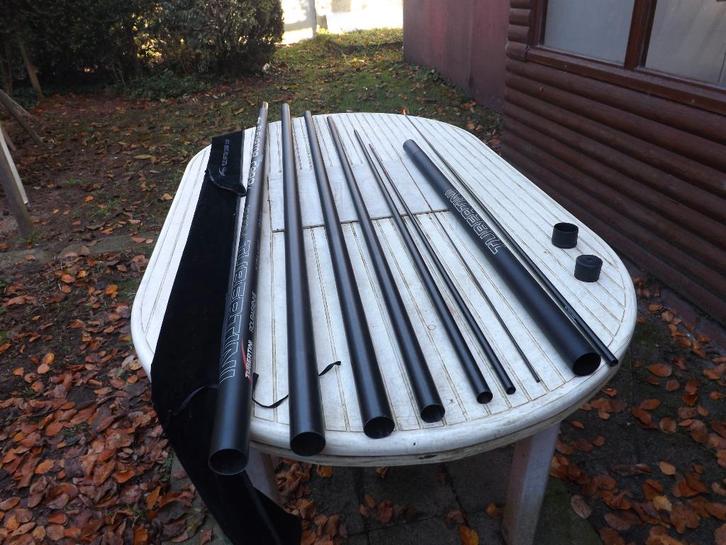 nieuwe vaste hengel van TUBERTINI een ELEVATOR CARP 10 m, Watersport en Boten, Hengelsport | Witvissen, Nieuw, Vaste hengel, Ophalen