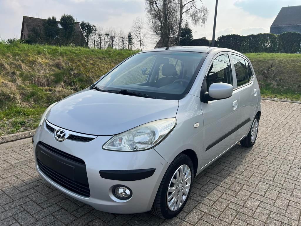 Hyundai i10/1.2Benzine/2010/134.000Km/Euro4/Airco, Autos, Hyundai, Argent ou Gris, Achat, Entreprise, Boîte manuelle