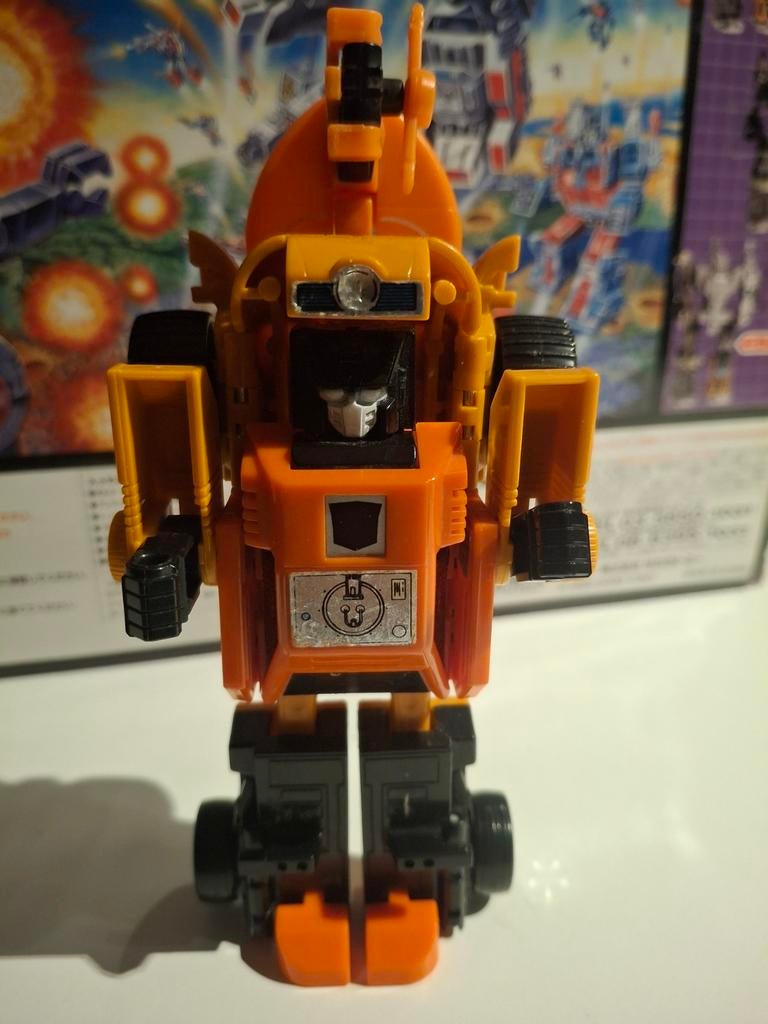 Transformers G1 Triplechanger Sandstorm 1986, Verzamelen, Transformers, Gebruikt, G1, Autobots, Ophalen of Verzenden