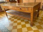 Houten authentieke tafel, Huis en Inrichting, Tafels | Sidetables, Ophalen, Gebruikt