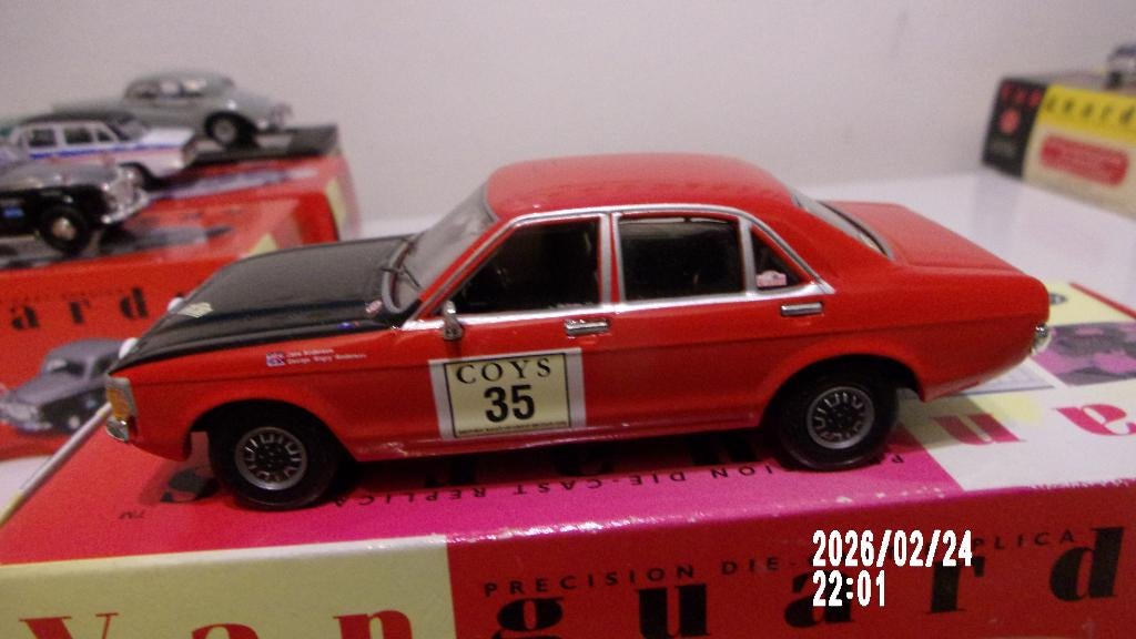 RARE! FORD CONSUL 3.0 GT 72. N 1940/4000.1/43 VANGUARGS ., Ophalen of Verzenden, Zo goed als nieuw, Auto, Vanguards