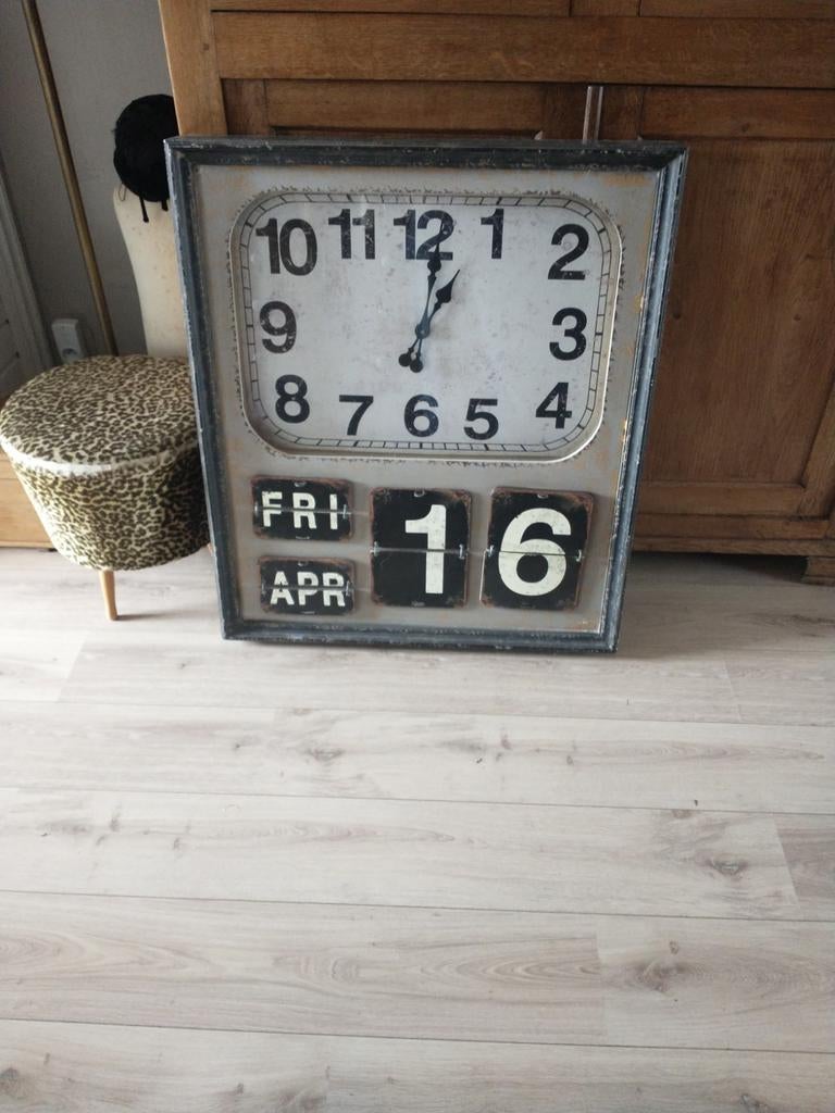 Wandklok, Maison & Meubles, Accessoires pour la Maison | Horloges, Enlèvement, Horloge murale