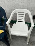 Chaise plastique blanche, Jardin & Terrasse, Enlèvement, Comme neuf, Plastique