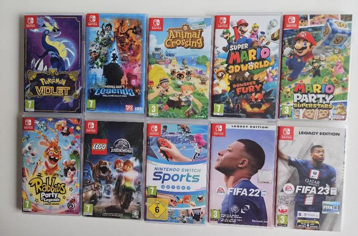 Switch games :Minecraft,Mario,Animal C,Fifa, Lego , Pokémon, Games en Spelcomputers, Games | Nintendo Switch, Ophalen of Verzenden