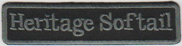 Harley Davidson Heritage Softail stoffen opstrijk patch embl, Motos, Accessoires | Autre, Neuf, Envoi