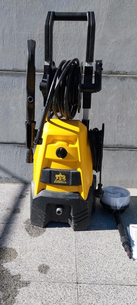 Hogedrukreiniger Top Craft met diverse opzetstukken, Tuin en Terras, Hogedrukreinigers, Ophalen