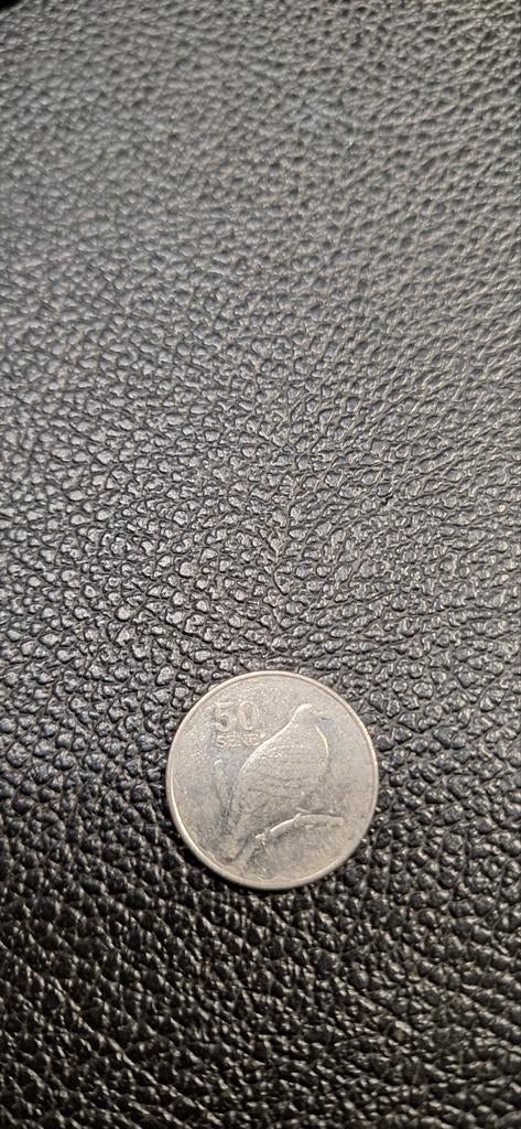 3#     Samoa 50 sene 2011, Postzegels en Munten, Munten | Oceanië, Ophalen of Verzenden