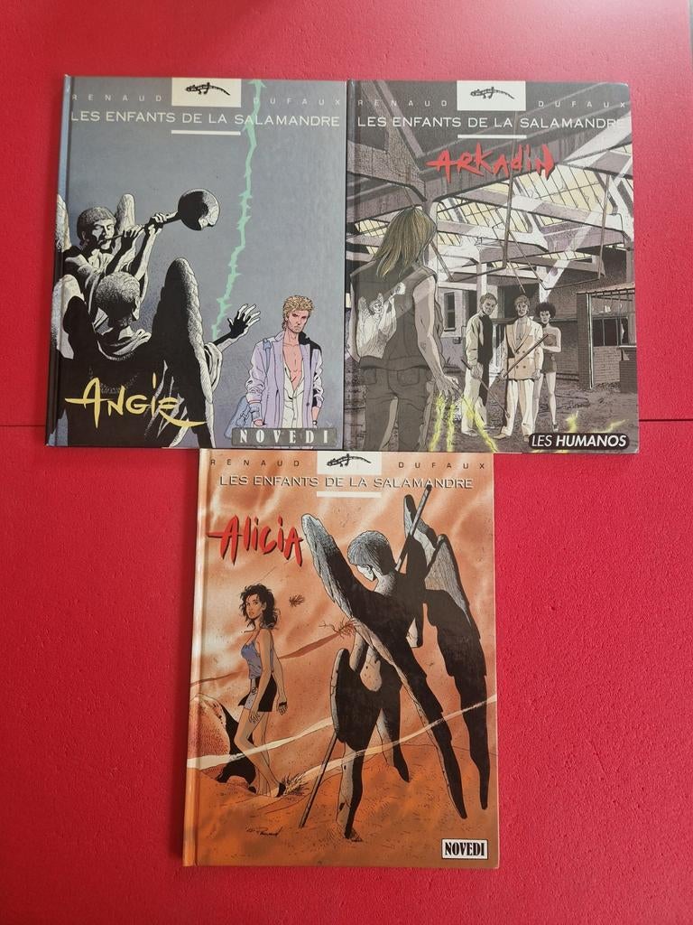Lot de 3 bd les enfants de la salamandre 1 à 3, Enlèvement ou Envoi