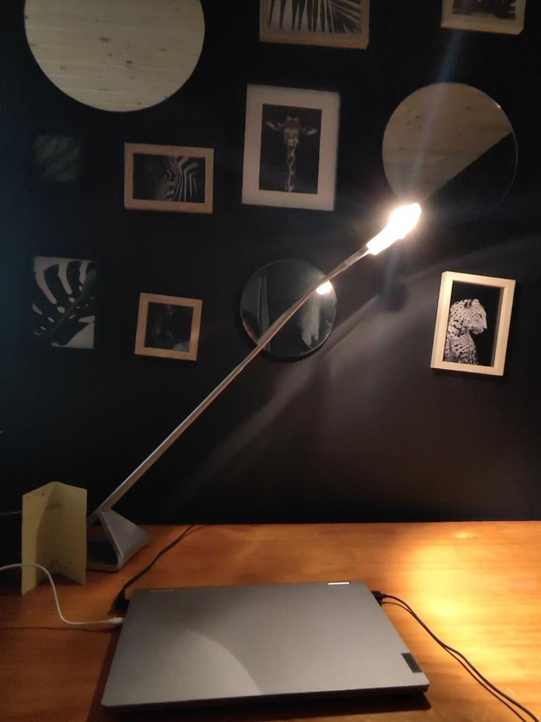 Lampe Luceplan MIX (D61) - État NEUF - Icône du Design, Maison & Meubles, Lampes | Lampes de table, Comme neuf, 50 à 75 cm, Autres matériaux