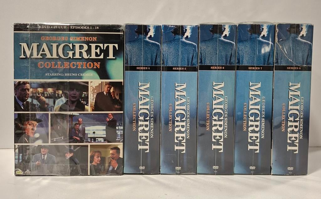 Maigret serie 1-8 (Bruno Cremer), Ophalen of Verzenden, Boxset