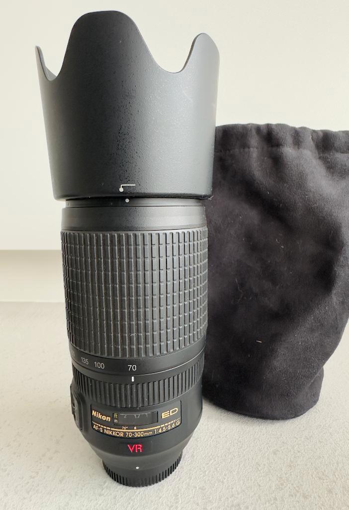 Nikon lens 70-300mm f/4.5-6.3G ED, TV, Hi-fi & Vidéo, Photo | Lentilles & Objectifs, Comme neuf, Téléobjectif, Zoom, Enlèvement ou Envoi