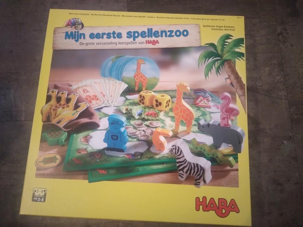 Mijn eerste spellenzoo HABA, Een of twee spelers, Ophalen, Zo goed als nieuw, Haba