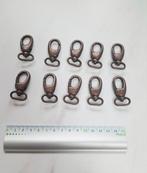 10 mousquetons en bronze, Enlèvement ou Envoi