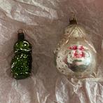 Boules Noel vintage et rares, tête poire, poussin, Divers, Enlèvement ou Envoi, Comme neuf