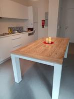 Eiken tafel, Huis en Inrichting, Ophalen, 100 tot 150 cm, Eikenhout, Zo goed als nieuw