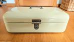 Vintage broodtrommel emaille cream, Antiek en Kunst, Ophalen