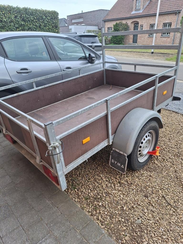 Aanhangwagen  750kg, Enlèvement