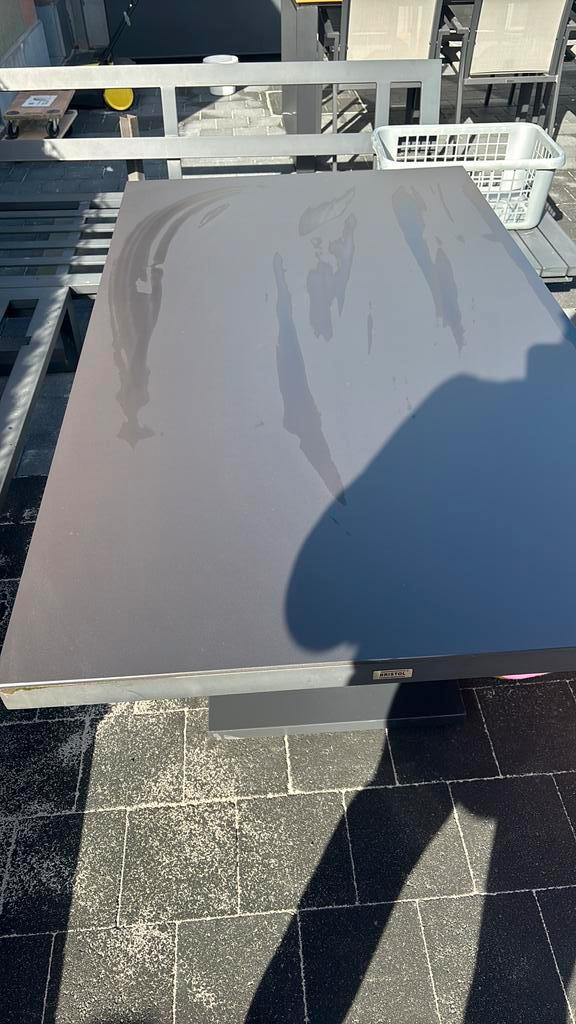 Pop up tuintafel in hoogte verstelbaar, Tuin en Terras, Tuintafels, Zo goed als nieuw, Ophalen