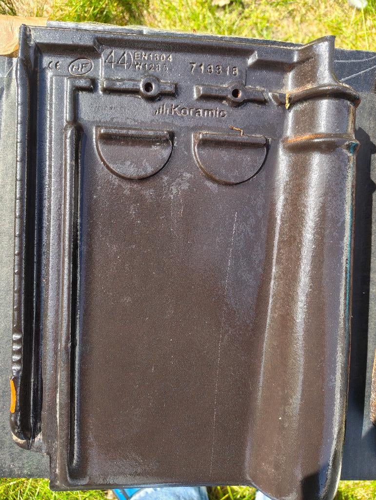 Dakpannen Wieneberger Koramic Stormpan 44 Antraciet (~140st), Doe-het-zelf en Bouw, Dakpannen en Dakbedekking, Ophalen, Nieuw